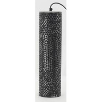 Lot de 3 Lampes Suspension Rondes Cylindriques Métal Percé : Luminaires Suspendus Orientaux & Ciselés Style Industriel