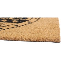 Rektangulær Paillesson Fiber Natural Coco: Anti-Slip Ekstern innløpsmatte og elegant motstandsdyktig håndkle