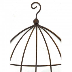 Lot 2 Metal Wall Hook + 1 Hekle Bird Cage Vintage & Wall Decor