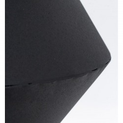 Sofá preto do sofá do metal projeto da tabela do lado do lado do sofá e estilo industrial