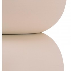 Runde avføring og beige metall sofa ending bord design & sitteplasser trend