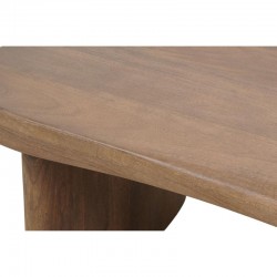 Kaffebord Tre Mango Brown Uregelmessig skuff Møbler Stue Design Økologisk elegant