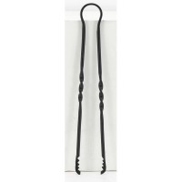 Preto Ferro Ferro Lareira Valet 4 Acessórios Shovel, Vassoura, Poker, Clip