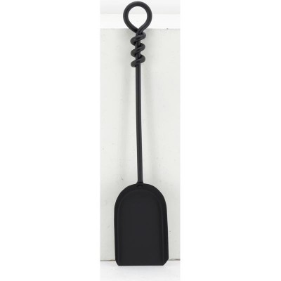 Schwarz Schmiedeeiser Kamin Valet 4 Zubehör Schaufel, Besen, Poker, Clip
