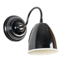 Svart lackerad metallvägg ljus modern design Modern & chic interiör
