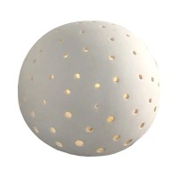 Nightlight LED Round Ceramic Hand Painted Bright Ball Child & Baby Room