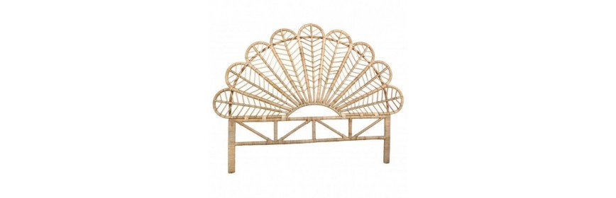 Rattan Bed & Rattan Bed Head