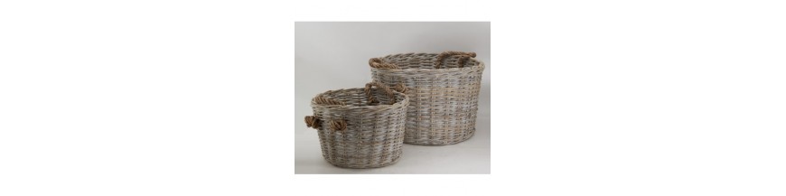 Duży okrągły kosz