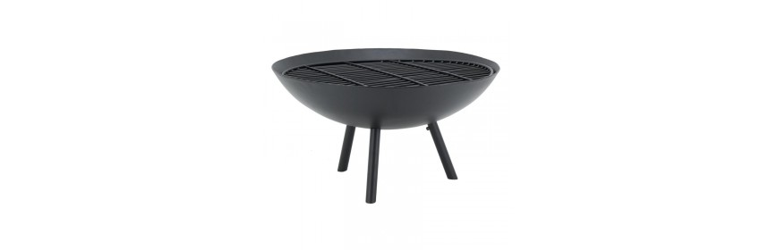 Brasero ogrodowe i kominek na zewnątrz - Boisnature'l