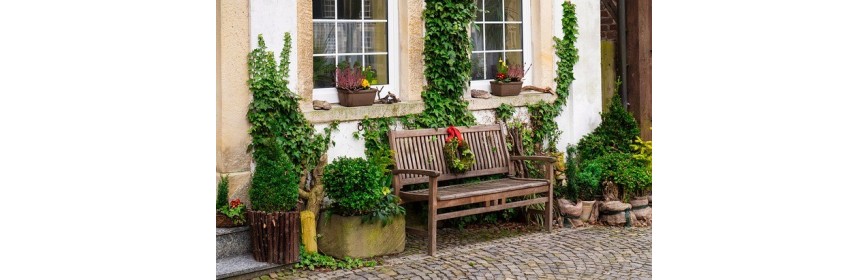 Möbel und Gartendekoration aus Holz, Rattan, Korbgeflecht - Möbel und Gartenzubehör