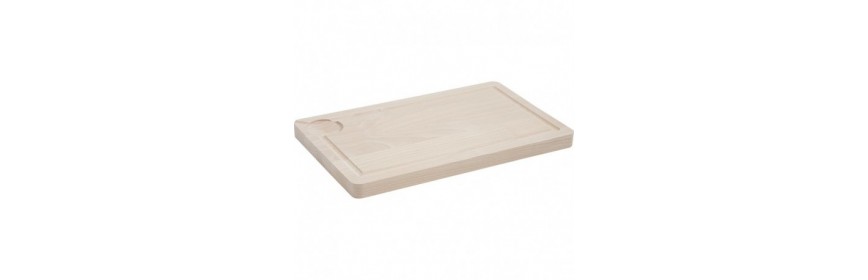 Solid wood cutting boards with handle - Cutting boards and bamboo