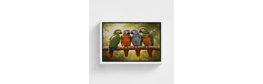 Wall art pöydät Kehystetty kuvat Pet Valokuvat