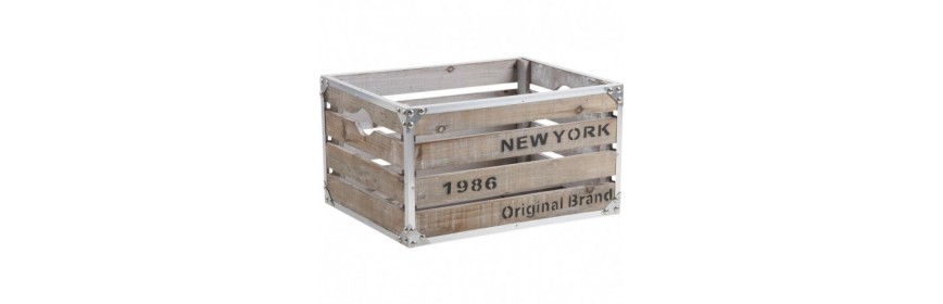 Caja de almacenamiento de madera - Caja de madera