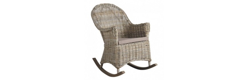 Rattan rocking chair - Purchase adult rocking chair